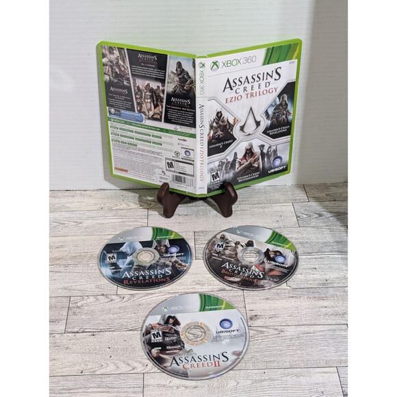 Assassin's Creed: Ezio Trilogy (Microsoft Xbox 360, 2013) Tested & Working - Picture 1 of 2